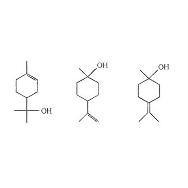 Sib piv Terpineol CAS 8000 41 7 nrog lwm yam Terpenes thiab cov roj tseem ceeb